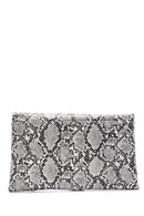 Women's Crocodile Patterned Clutch Bag | Derimod Women's Crocodile Patterned Clutch Bag | Derimod