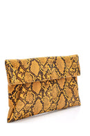 Women's Crocodile Patterned Clutch Bag | Derimod Women's Crocodile Patterned Clutch Bag | Derimod