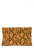 Women's Crocodile Patterned Clutch Bag | Derimod Women's Crocodile Patterned Clutch Bag | Derimod
