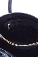 Women's Navy Blue Synthetic Leather Shoulder Bag | Derimod Women's Navy Blue Synthetic Leather Shoulder Bag | Derimod