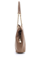 Women's Yellow Synthetic Leather Shoulder Bag | Derimod Women's Yellow Synthetic Leather Shoulder Bag | Derimod