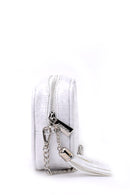 Women's Crocodile Patterned Chain Bag | Derimod Women's Crocodile Patterned Chain Bag | Derimod