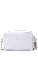 Women's Crocodile Patterned Chain Bag | Derimod Women's Crocodile Patterned Chain Bag | Derimod