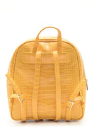 Women's Crocodile Patterned Backpack | Derimod Women's Crocodile Patterned Backpack | Derimod