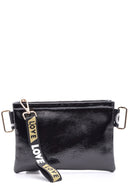 Women's Patent Leather Portfolio Bag | Derimod Women's Patent Leather Portfolio Bag | Derimod