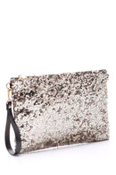 Women's Sequin Clutch Bag | Derimod Women's Sequin Clutch Bag | Derimod