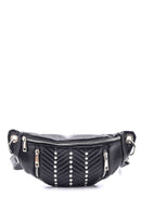 Women's Staple Detailed Waist Bag | Derimod Women's Staple Detailed Waist Bag | Derimod