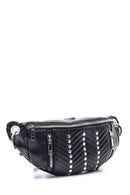 Women's Staple Detailed Waist Bag | Derimod Women's Staple Detailed Waist Bag | Derimod