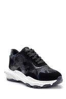 Kadın Süet Detaylı Sneaker | Derimod Kadın Süet Detaylı Sneaker | Derimod