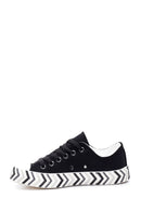 Kadın Renkli Tabanlı Sneaker | Derimod Kadın Renkli Tabanlı Sneaker | Derimod