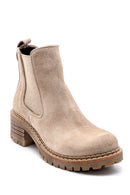 Women's Suede Leather Boots | Derimod Women's Suede Leather Boots | Derimod