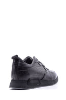 Men's Crocodile Patterned Sneaker | Derimod Men's Crocodile Patterned Sneaker | Derimod