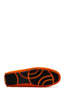Erkek Turuncu Süet Deri Loafer | Derimod Erkek Turuncu Süet Deri Loafer | Derimod