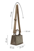 Women's Green Quilted Handbag | Derimod Women's Green Quilted Handbag | Derimod