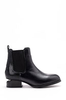 Women's Crocodile Detailed Boots | Derimod Women's Crocodile Detailed Boots | Derimod