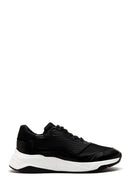 Erkek Siyah Deri Sneaker | Derimod Erkek Siyah Deri Sneaker | Derimod