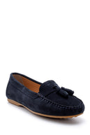 Women's Suede Tassel Detailed Loafer | Derimod Women's Suede Tassel Detailed Loafer | Derimod