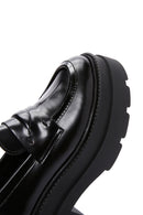 Women's Black Patent Leather Loafers | Derimod Women's Black Patent Leather Loafers | Derimod