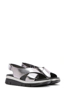 Kadın Gri Comfort Sandalet | Derimod Kadın Gri Comfort Sandalet | Derimod