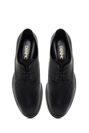 Women's Black Lace-up Leather Masculine Shoe | Derimod Women's Black Lace-up Leather Masculine Shoe | Derimod