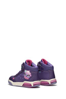 Geox Kız Çocuk Mor Girl Bağcıklı Bilekli Sneaker | Derimod Geox Kız Çocuk Mor Girl Bağcıklı Bilekli Sneaker | Derimod