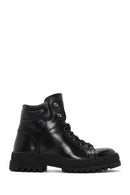 Men's Black Leather Boots | Derimod Men's Black Leather Boots | Derimod