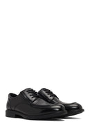 Men's Black Lace-up Leather Casual Shoes | Derimod Men's Black Lace-up Leather Casual Shoes | Derimod