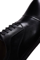 Men's Black Lace-Up Leather Classic Shoes | Derimod Men's Black Lace-Up Leather Classic Shoes | Derimod