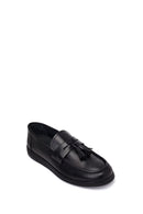 Male Black Tasselled Leather Casual Loafer | Derimod Male Black Tasselled Leather Casual Loafer | Derimod