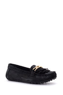 Black Women's Leather Ballerinas | Derimod Black Women's Leather Ballerinas | Derimod