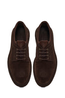 Men's Brown Lace-Up Suede Leather Casual Shoes | Derimod Men's Brown Lace-Up Suede Leather Casual Shoes | Derimod