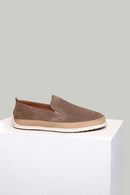 Vizon Süet Deri Erkek Espadril | Derimod Vizon Süet Deri Erkek Espadril | Derimod