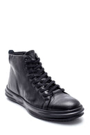 Men's Leather Zippered Boots | Derimod Men's Leather Zippered Boots | Derimod
