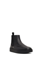 Men's Black Leather Chelsea Boot | Derimod Men's Black Leather Chelsea Boot | Derimod
