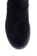 Women's Suede Leather Boots | Derimod Women's Suede Leather Boots | Derimod