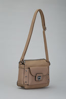 Women's Crossbody Bag with Metal Detail | Derimod Women's Crossbody Bag with Metal Detail | Derimod