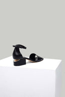Ankle Strap Women's Leather Heeled Sandals | Derimod Ankle Strap Women's Leather Heeled Sandals | Derimod