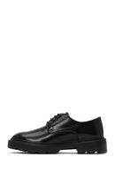 Men's Black Lace-up Leather Casual Shoes | Derimod Men's Black Lace-up Leather Casual Shoes | Derimod
