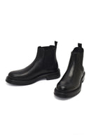 Men's Black Leather Casual Chelsea Boot | Derimod Men's Black Leather Casual Chelsea Boot | Derimod