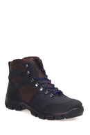 Lace-Up Men's Leather Boots | Derimod Lace-Up Men's Leather Boots | Derimod