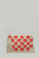 Women's Portfolio with Flower Detail | Derimod Women's Portfolio with Flower Detail | Derimod