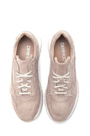 Erkek Vizon Süet Deri Sneaker | Derimod Erkek Vizon Süet Deri Sneaker | Derimod
