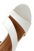Women's White Heeled Sandals | Derimod Women's White Heeled Sandals | Derimod