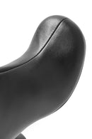 Women's Black Zippered Thick Heeled Leather Boots | Derimod Women's Black Zippered Thick Heeled Leather Boots | Derimod