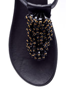 Women's Beaded Sandals | Derimod Women's Beaded Sandals | Derimod