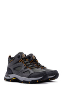 Skechers Men's Gray Arch Fit Dawson Outdoor Boots | Derimod Skechers Men's Gray Arch Fit Dawson Outdoor Boots | Derimod