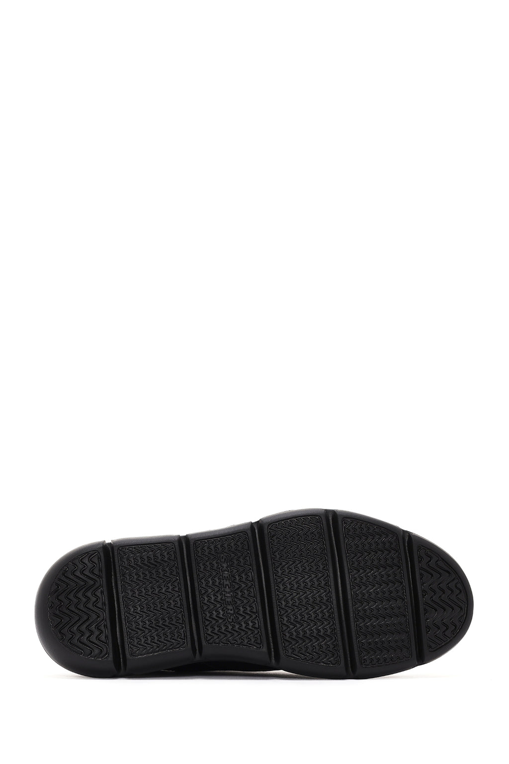 Skechers Erkek Siyah Gervin Deri Sneaker