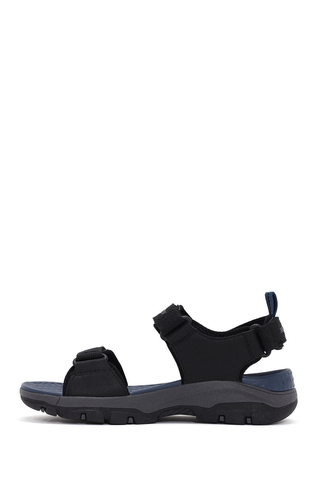 Skechers Erkek Siyah Tresmen - Ryer Kumaş Sandalet