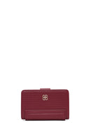 Women's Burgundy Wallet | Derimod Women's Burgundy Wallet | Derimod