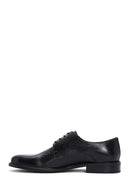 Men's Black Laced Leather Classic Shoes | Derimod Men's Black Laced Leather Classic Shoes | Derimod